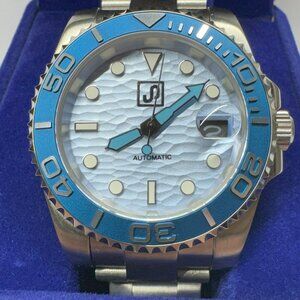 JP “Glacier Blue Diver” – NH36A Custom Automatic